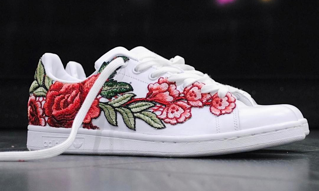 adidas stan smith floral