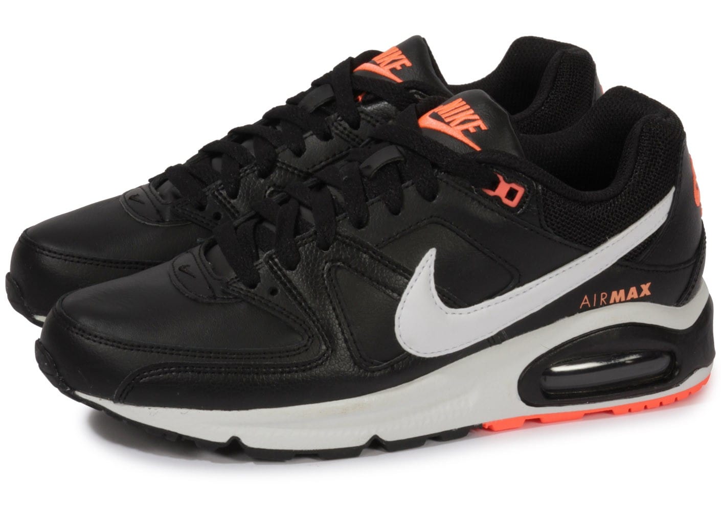 nike air max orange et noir